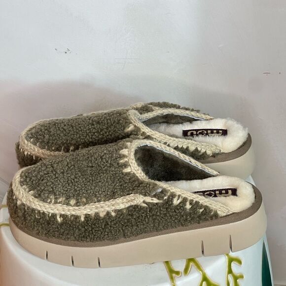 MOU Bounce clog curly sheepskin/ size 40 - Picture 5 of 10